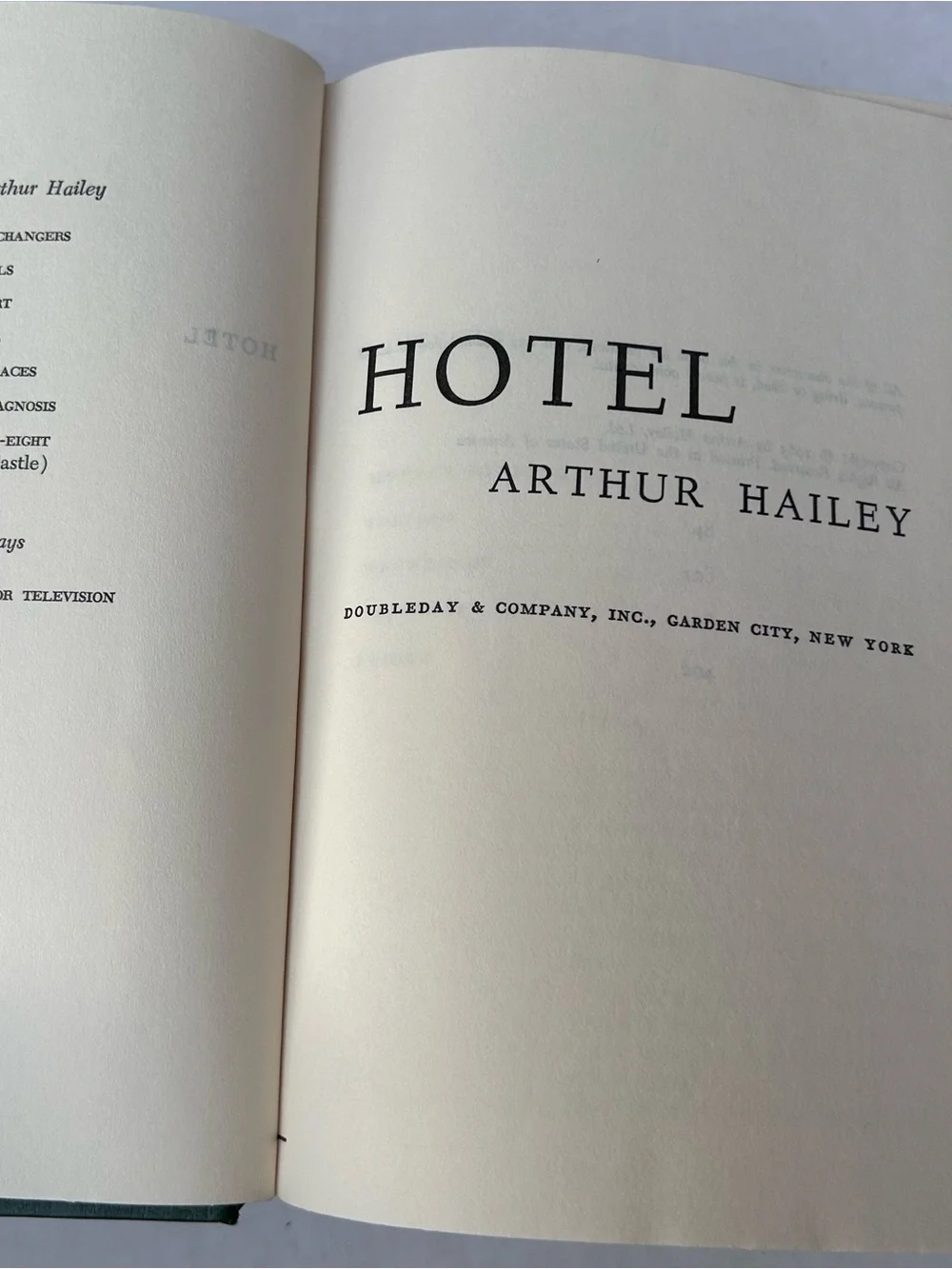Arthur Hailey 3 Book Lot Set Wheels Hotel Airport Vintage Hardcover 1968